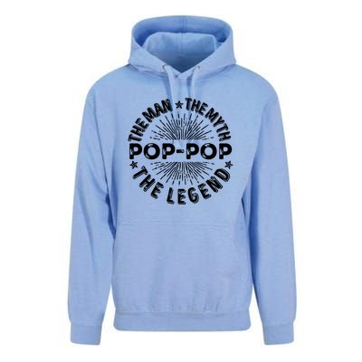 The Man The Myth The Legend For Pop Pop Unisex Surf Hoodie