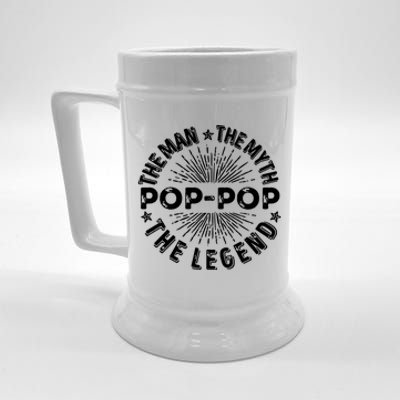 The Man The Myth The Legend For Pop Pop Beer Stein