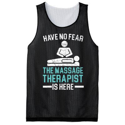 The Massage Therapist Is Here Spa Masseur Masseuse Mesh Reversible Basketball Jersey Tank