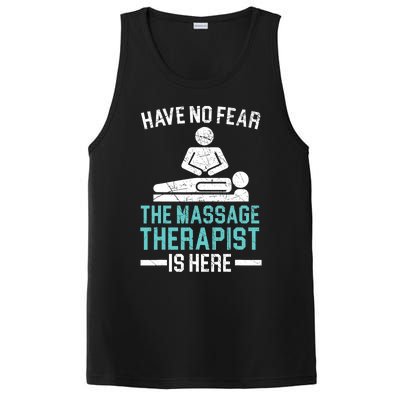 The Massage Therapist Is Here Spa Masseur Masseuse PosiCharge Competitor Tank