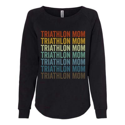 Triathlon Mom Triathletes Triathlon Mom Gift Womens California Wash Sweatshirt