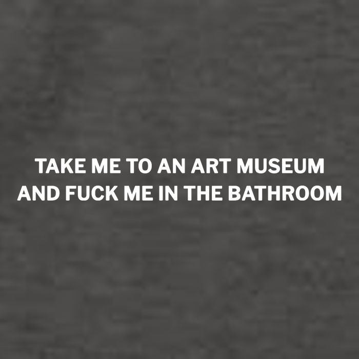 Take Me To An Art Museum And Fuck Me In The Bathroom Vector Backpack