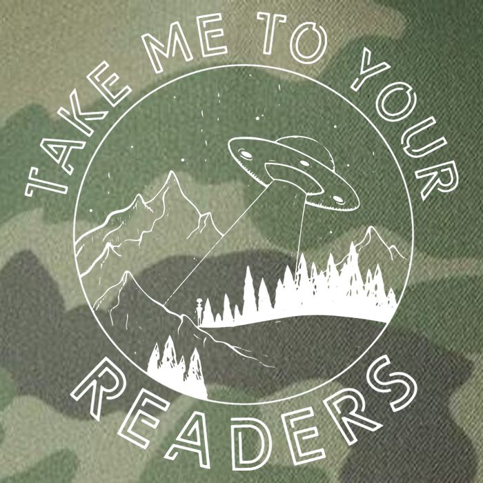 Take Me To Your Readers Alien Funny Reading Librarian Legacy Tie Dye Trucker Hat