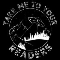 Take Me To Your Readers Alien Funny Reading Librarian 16 in Basic Backpack