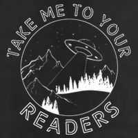 Take Me To Your Readers Alien Funny Reading Librarian Microfiber Hand Towel