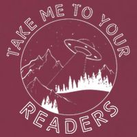 Take Me To Your Readers Alien Funny Reading Librarian 16oz Travel Tumbler