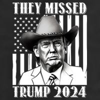 They Missed Trump 2024 Cool Comfort Performance Bucket Hat