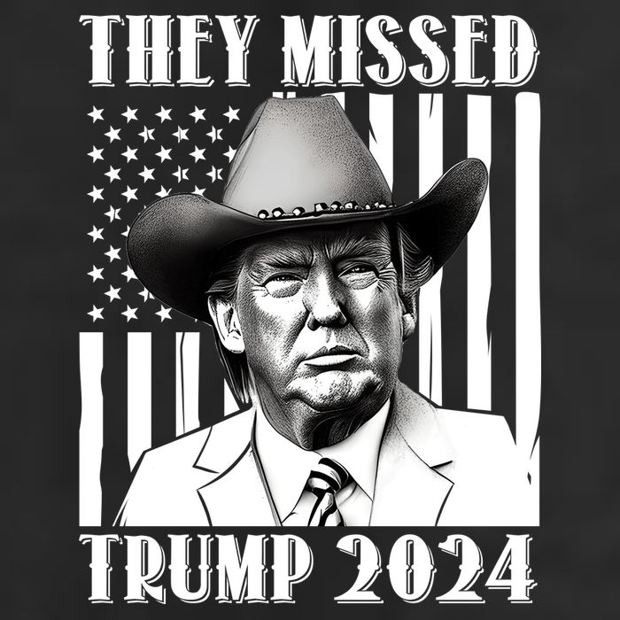 They Missed Trump 2024 Cool Comfort Performance Bucket Hat