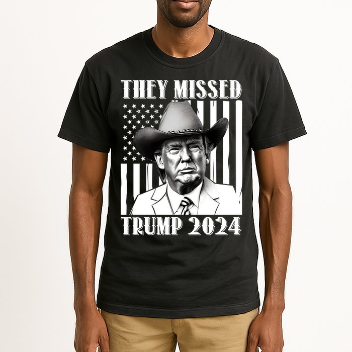 They Missed Trump 2024 Tall T-Shirt