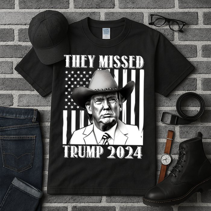They Missed Trump 2024 Tall T-Shirt