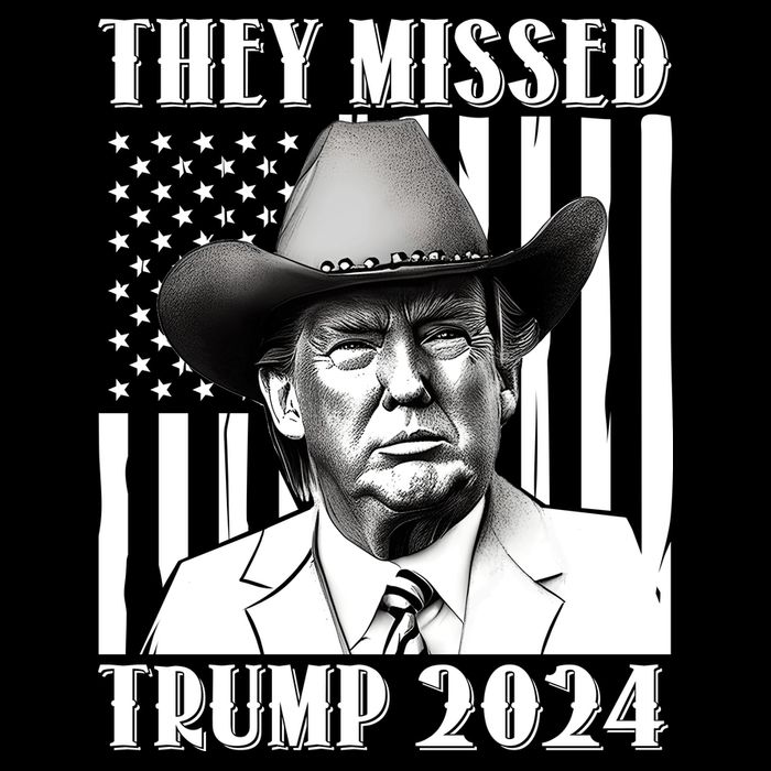 They Missed Trump 2024 Tall T-Shirt
