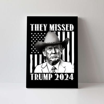 They Missed Trump 2024 Canvas