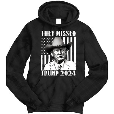 They Missed Trump 2024 Tie Dye Hoodie