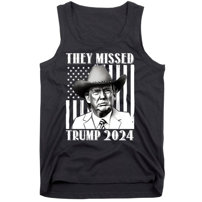 They Missed Trump 2024 Tank Top