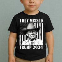 They Missed Trump 2024 Toddler T-Shirt