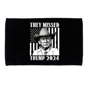 They Missed Trump 2024 Microfiber Hand Towel