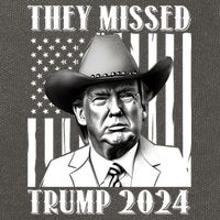 They Missed Trump 2024 Cotton Canvas Backpack