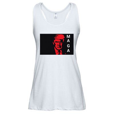 Trump Maga Ladies Essential Flowy Tank