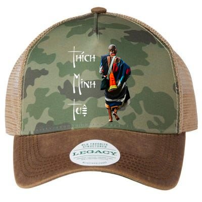 Thich Minh Tue Buddhist Monk Spiritual Journey Vietnam Legacy Tie Dye Trucker Hat