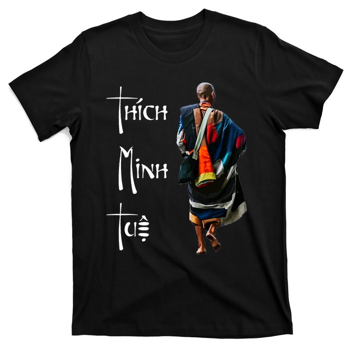 Thich Minh Tue Buddhist Monk Spiritual Journey Vietnam T-Shirt