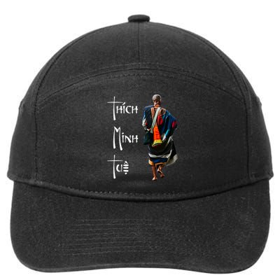 Thich Minh Tue Buddhist Monk Spiritual Journey Vietnam 7-Panel Snapback Hat