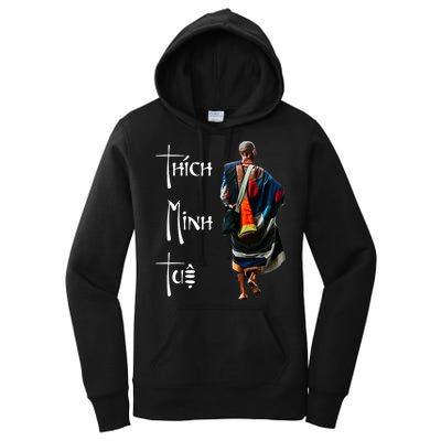 Thich Minh Tue Buddhist Monk Spiritual Journey Vietnam Women's Pullover Hoodie