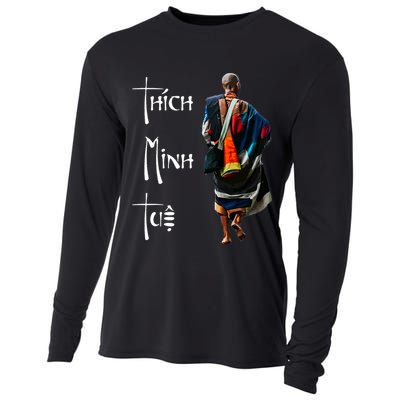 Thich Minh Tue Buddhist Monk Spiritual Journey Vietnam Cooling Performance Long Sleeve Crew