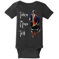 Thich Minh Tue Buddhist Monk Spiritual Journey Vietnam Baby Bodysuit