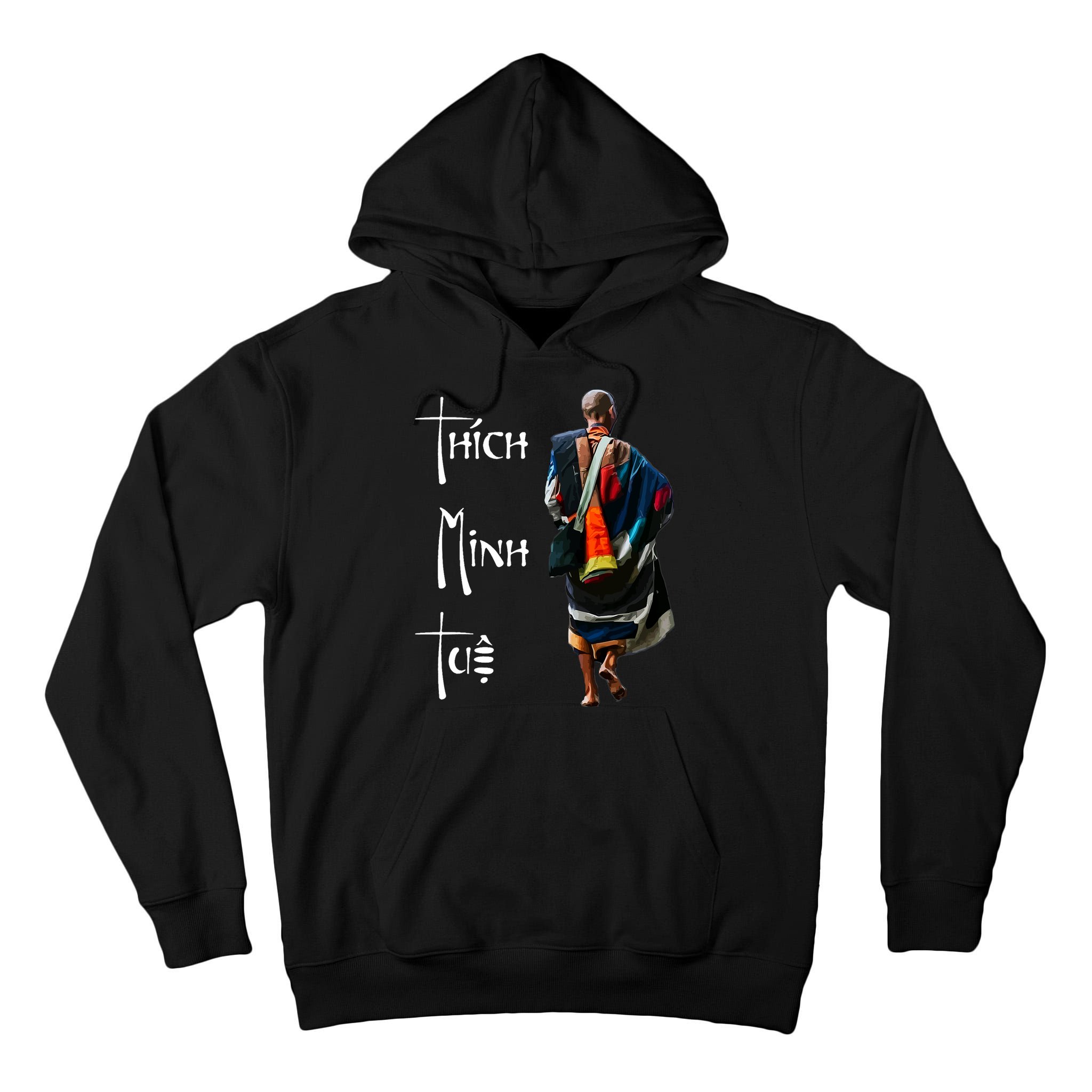 Thich Minh Tue Buddhist Monk Spiritual Journey Vietnam Tall Hoodie