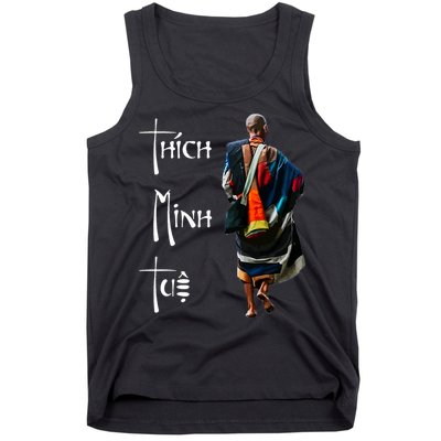 Thich Minh Tue Buddhist Monk Spiritual Journey Vietnam Tank Top
