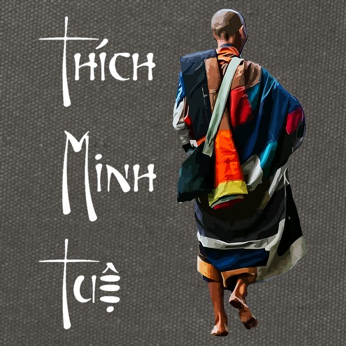 Thich Minh Tue Buddhist Monk Spiritual Journey Vietnam Cotton Canvas Backpack