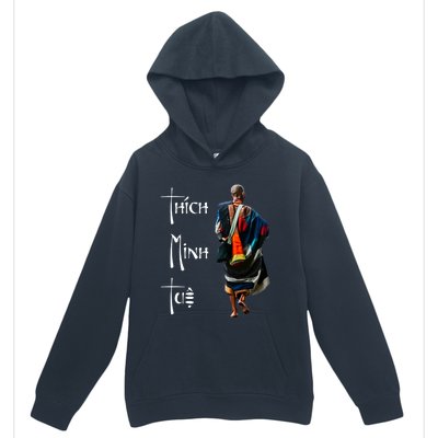 Thich Minh Tue Buddhist Monk Spiritual Journey Vietnam Urban Pullover Hoodie