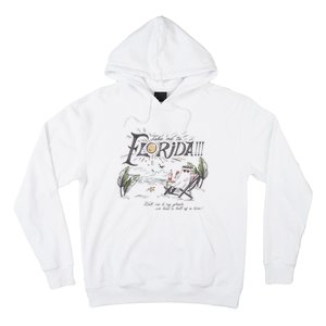 Take Me To The Florida Funny Ghost On The Beach Hoodie