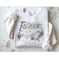 Take Me To The Florida Funny Ghost On The Beach Sweatshirt