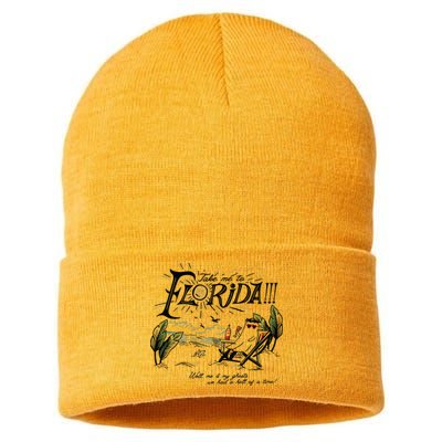 Take Me To Florida! Sustainable Knit Beanie