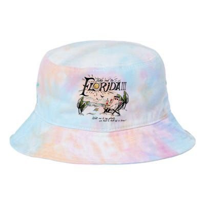 Take Me To Florida! Tie Dye Newport Bucket Hat