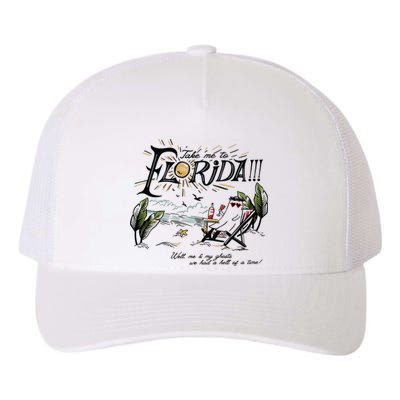 Take Me To Florida! Yupoong Adult 5-Panel Trucker Hat