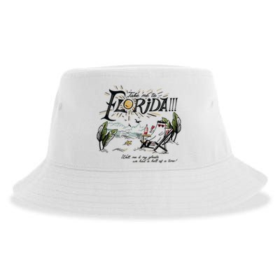 Take Me To Florida! Sustainable Bucket Hat