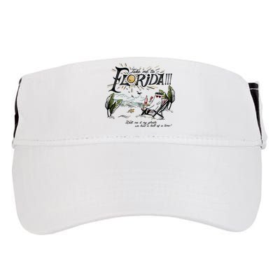 Take Me To Florida! Adult Drive Performance Visor