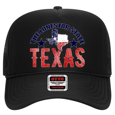 Texas Motto The Lone Star State Trucker Hat
