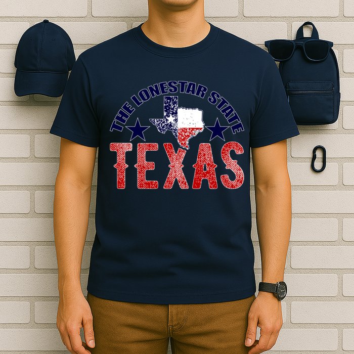 Texas Motto The Lone Star State T-Shirt