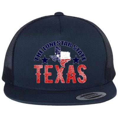 Texas Motto The Lone Star State Flatbill Hat