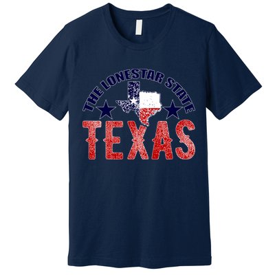 Texas Motto The Lone Star State Premium T-Shirt