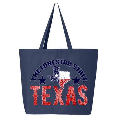 Texas Motto The Lone Star State 25L Jumbo Tote