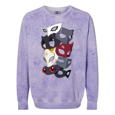 Thieves Masks Colorblast Crewneck Sweatshirt