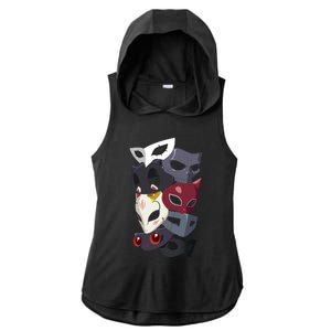 Thieves Masks Ladies PosiCharge Tri-Blend Wicking Draft Hoodie Tank