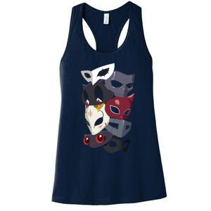 Thieves Masks Women's Racerback Tank