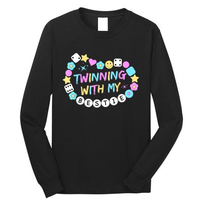 Twin Matching Twins Day Friend Twinning With My Bestie Twin Long Sleeve Shirt