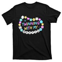 Twin Matching Twins Day Friend Twinning With My Bestie Twin T-Shirt