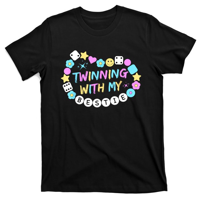 Twin Matching Twins Day Friend Twinning With My Bestie Twin T-Shirt